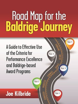 cover image of Road Map for the Baldrige Journey